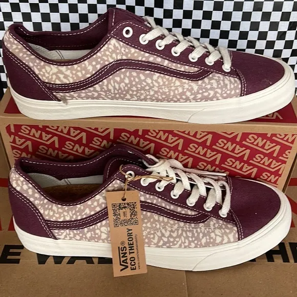 Vans Style 36 DECON Eco Theory Animal Mauve/wme WMNS sneakers