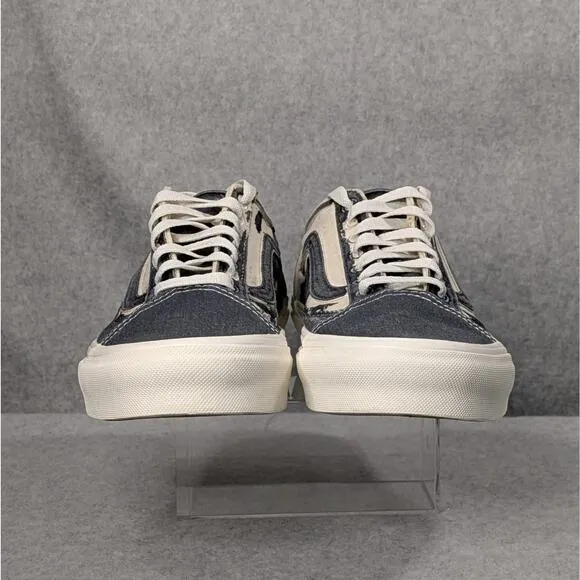 Vans Womens 8 / Mens 6.5 Old Skool Sneakers Eco Theory Asphalt Natural Shoes