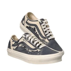 Vans Womens 8 / Mens 6.5 Old Skool Sneakers Eco Theory Asphalt Natural Shoes
