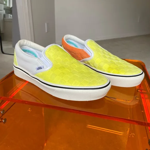 Vans x Penn ComfyCush Slip-On Checkered Sneakers