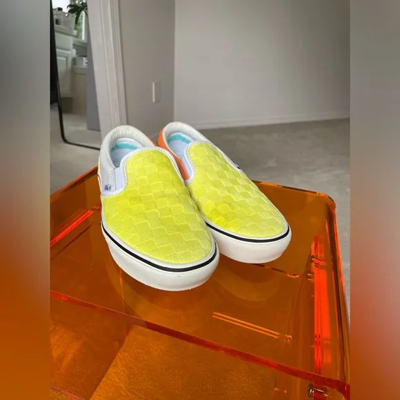 Vans x Penn ComfyCush Slip-On Checkered Sneakers
