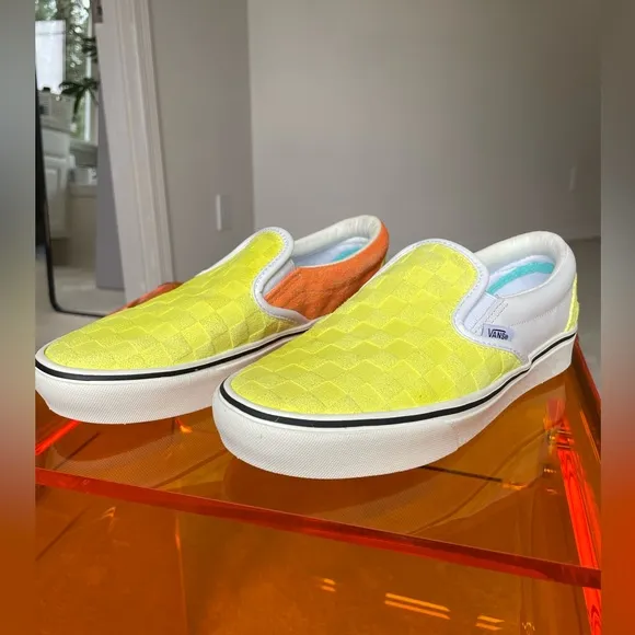 Vans x Penn ComfyCush Slip-On Checkered Sneakers
