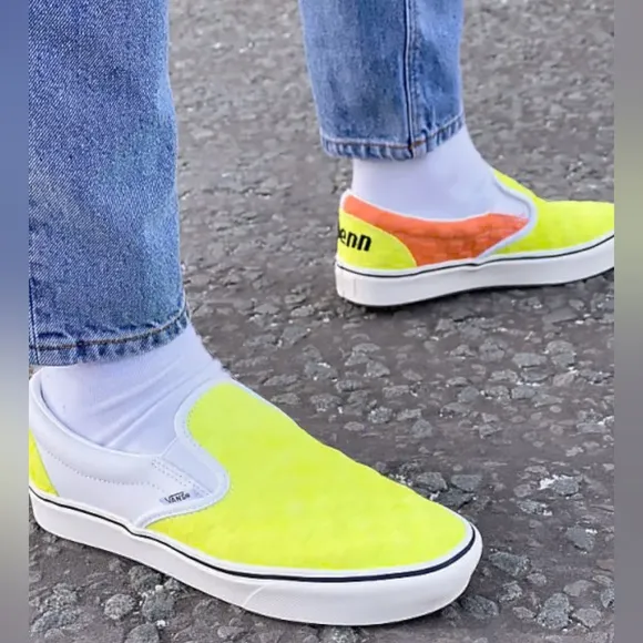 Vans x Penn ComfyCush Slip-On Checkered Sneakers