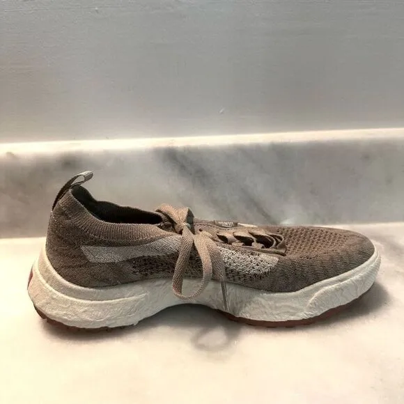 Vans Eco Cush UltraRange VR3 Lace-up Athletic Sneaker Shoes Taupe Size 7.5