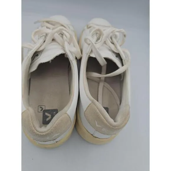 Veja Women's URCA CWL White Butter V10 Low Top Sneakers Size US 10