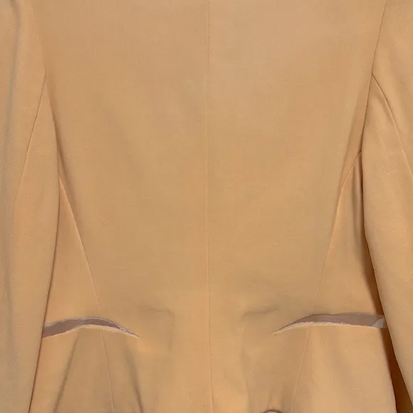 [Versace] Classic Vintage Yellow Blazer Embellished Buttons Women’s Sz 38 / US 2