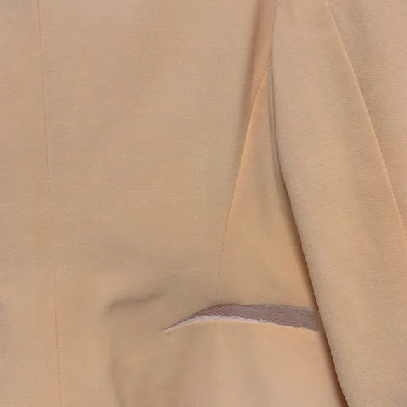 [Versace] Classic Vintage Yellow Blazer Embellished Buttons Women’s Sz 38 / US 2