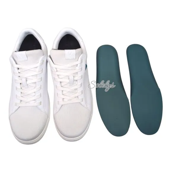 Vessi Soho Ivory White Low Top Waterproof Vegan Leather Casual Sneaker Mens 9