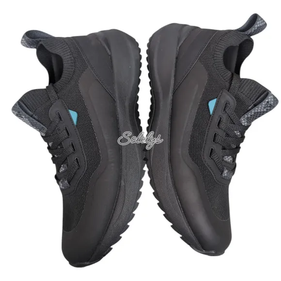 Vessi Stormburst Low Top Original Black Waterproof Lightweight Sneaker Mens 8