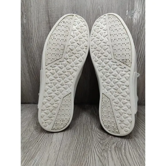 Via Nano Waterproof Knit High Top Men's Sneakers Shoes Gray Size 9 EU 40