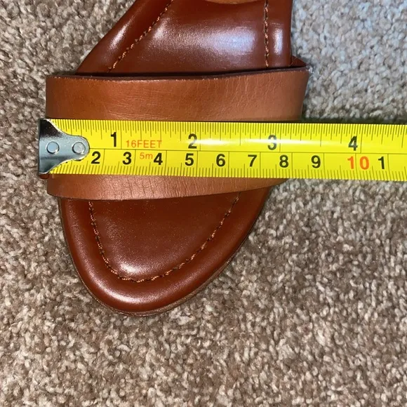 VINCE | Brown Platform Sandals with Chunky Heel