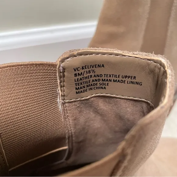 Vince Camuto Suede Chelsea Boots Kelivena