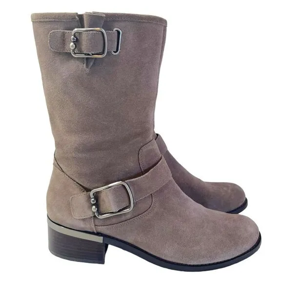 Vince Camuto Wantilla Harnessed Mid Calf Boots