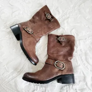 Vince Camuto Wilan Combat BootsSize 8 New $100