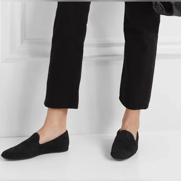 🖤VINCE Clark Suede Paz Venetian Loafer Flats Women’s Size 6.5M 🖤