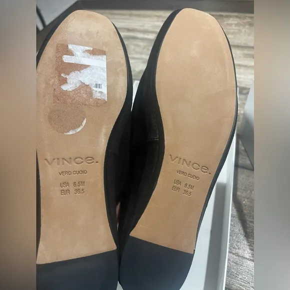 🖤VINCE Clark Suede Paz Venetian Loafer Flats Women’s Size 6.5M 🖤