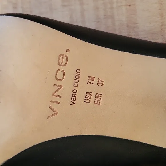 Vince leather Slip Sandals