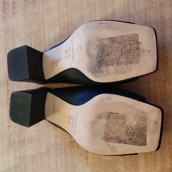 Vince leather Slip Sandals