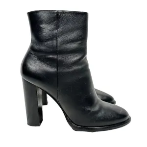 VINCE Minimalist Heeled Leather Boots