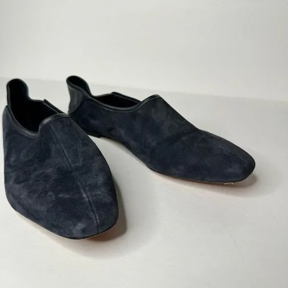 Vince navy suede flats size 8.5