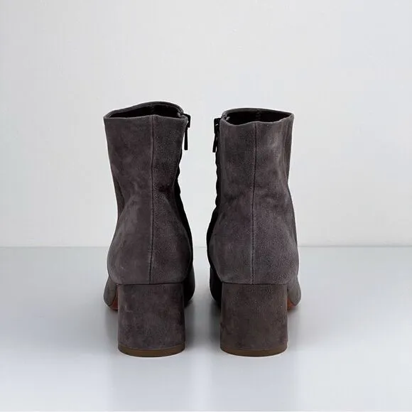 VINCE Ridley Suede Grey Boots Booties 8.5