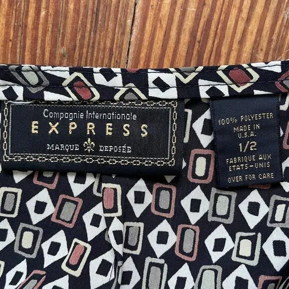 Vintage 90's Express A-line Mini Skirt Size XS Twee Retro