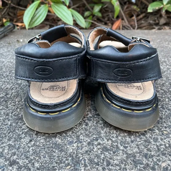 Vintage 90's Y2K Dr Martens Chunky Platform Fisherman Sandals Made in England