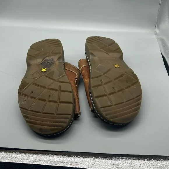 VINTAGE Dr. Martens 8620 Slides Mens 11 Leather Boho Hippie Classic Sandals