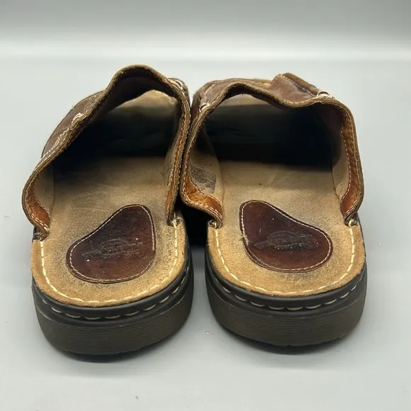 VINTAGE Dr. Martens 8620 Slides Mens 11 Leather Boho Hippie Classic Sandals