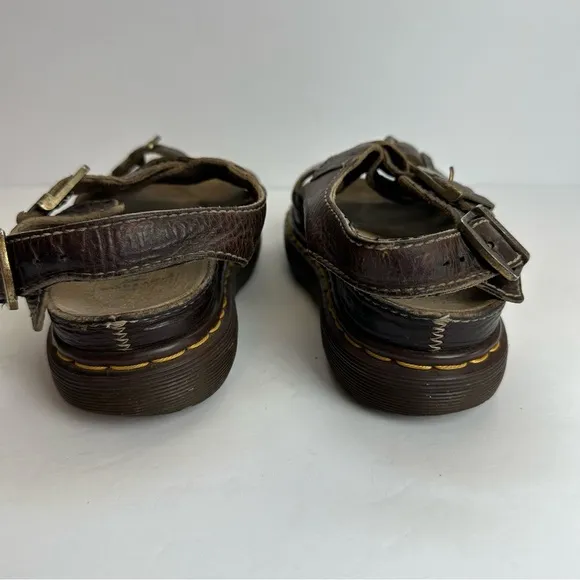 Vintage Dr Martens Sandals Women's 6 Shoes Chunky Fisherman Platform 90s Y2K