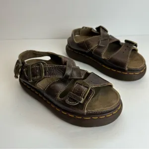 Vintage Dr Martens Sandals Women's 6 Shoes Chunky Fisherman Platform 90s Y2K