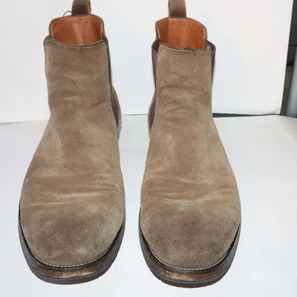 Vintage FoundryEvans Chelsea Boots Taupe