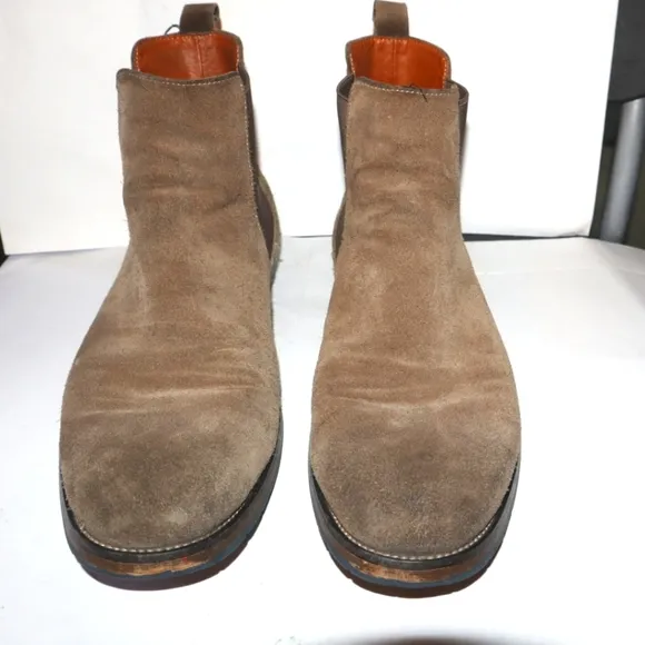 Vintage FoundryEvans Chelsea Boots Taupe