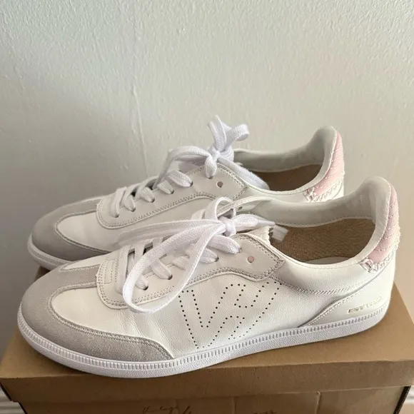 Vintage Havana Crisp 11 White Grey Baby Pink Low Top Sneaker Size 10