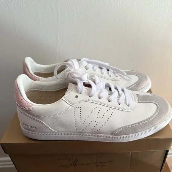 Vintage Havana Crisp 11 White Grey Baby Pink Low Top Sneaker Size 10