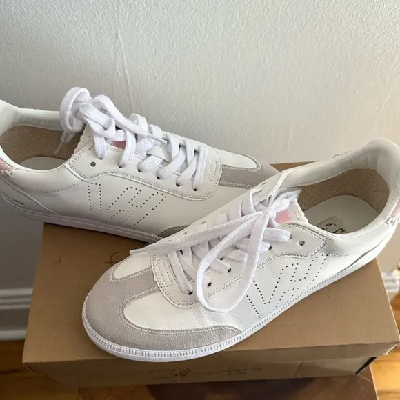 Vintage Havana Crisp 11 White Grey Baby Pink Low Top Sneaker Size 10