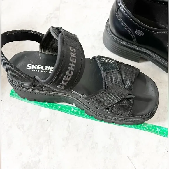 Vintage Skechers Sandals Rare 90s Sporty Spice Chunky Platform Jammers 8 Tough
