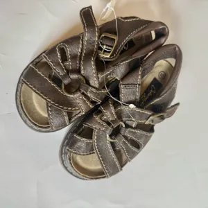 Vintage Y2k Dead Stock Chunky Fisherman Sandals Kids Size 10