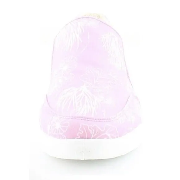 Vionic Beach Sneakers Malibu‎ Womens 12 Canvas Jellyfish Pink Orthotic New