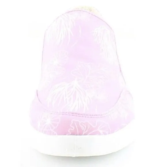Vionic Beach Sneakers Malibu‎ Womens 12 Canvas Jellyfish Pink Orthotic New