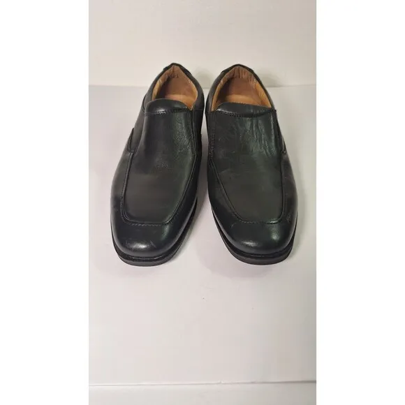 VIONIC Spruce Sullivan Black Leather Dress Slip On Shoes Loafers Men's Sz 8.5