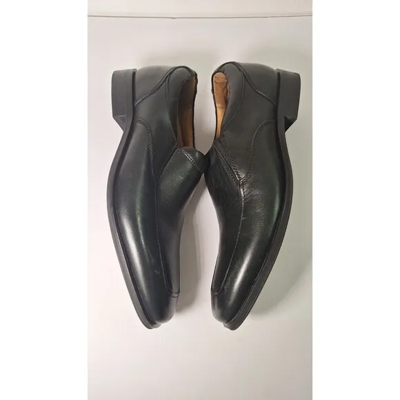 VIONIC Spruce Sullivan Black Leather Dress Slip On Shoes Loafers Men's Sz 8.5