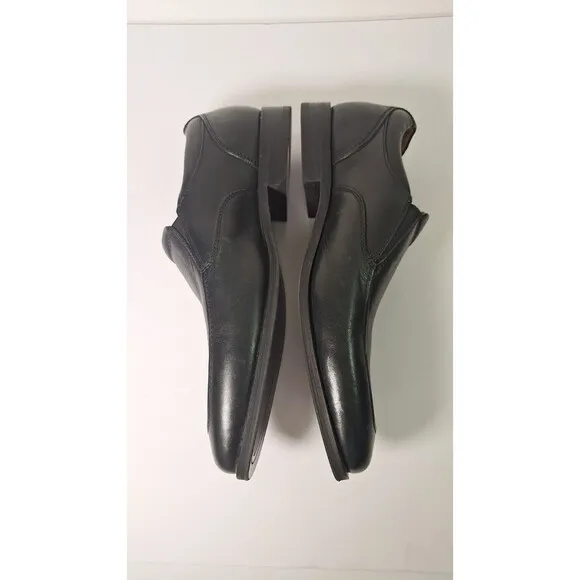 VIONIC Spruce Sullivan Black Leather Dress Slip On Shoes Loafers Men's Sz 8.5