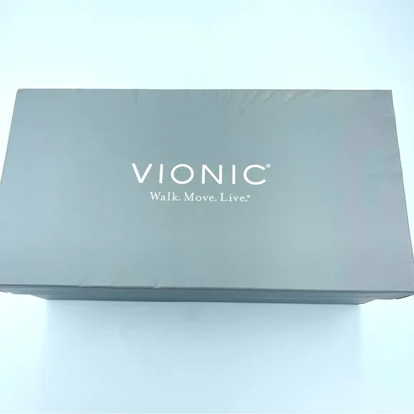 Vionic Suede Flats - Maria Slate Grey Size 9W NIB