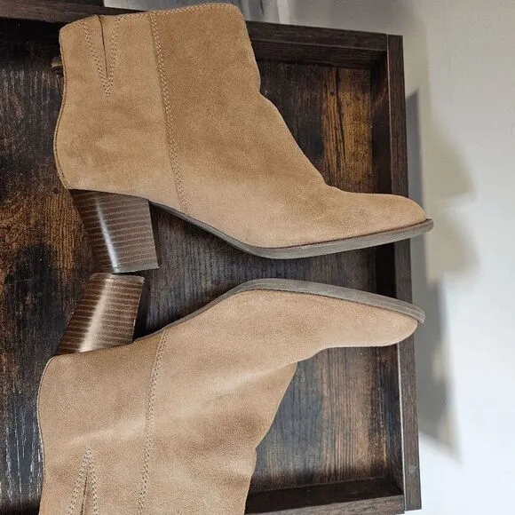 Vionic Western Sexy Boots with Tassel Women's Tan Size 9.5