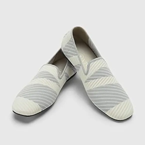VIVAIA Knit Pointed-Toe Comfortable Slip-On Loafers Shoes EU/38 US/7,7.5
