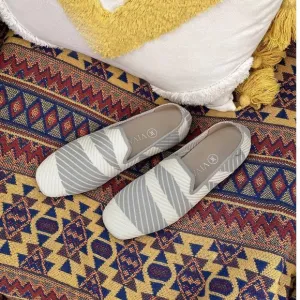 VIVAIA Knit Pointed-Toe Comfortable Slip-On Loafers Shoes EU/38 US/7,7.5