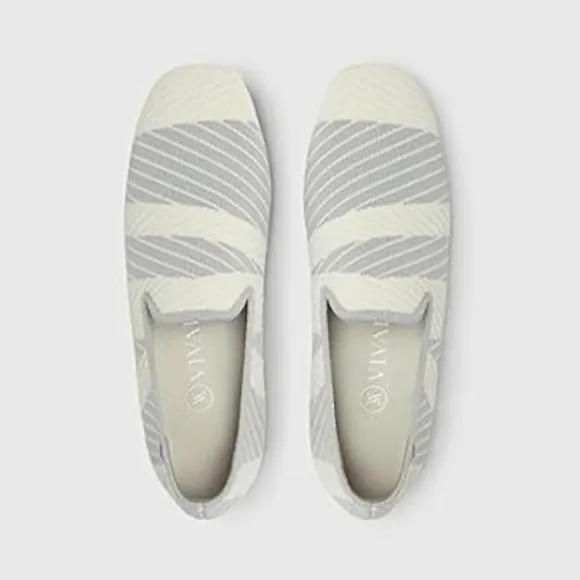 VIVAIA Knit Pointed-Toe Comfortable Slip-On Loafers Shoes EU/38 US/7,7.5