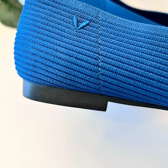 VIVAIA Square Toe Samantha Knit Breathable Loafers Flats Size 38.5 (EU) 7.5 (US)