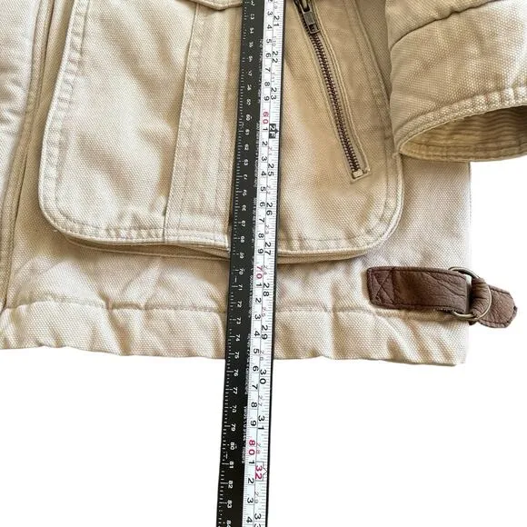 VTG Jonathan Stone Barn Chore Coat M Sherpa Corduroy Canvas Utility Street Farm